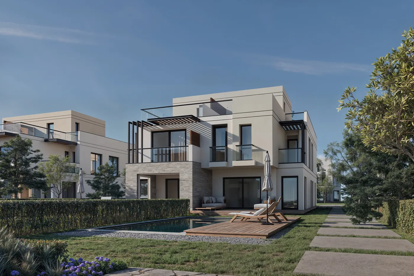 توين هاوس هايد بارك القاهرة الجديدة Hyde Park New Cairo Twin House